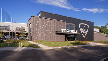 Exterior of Topgolf Knoxville Thumbnail
