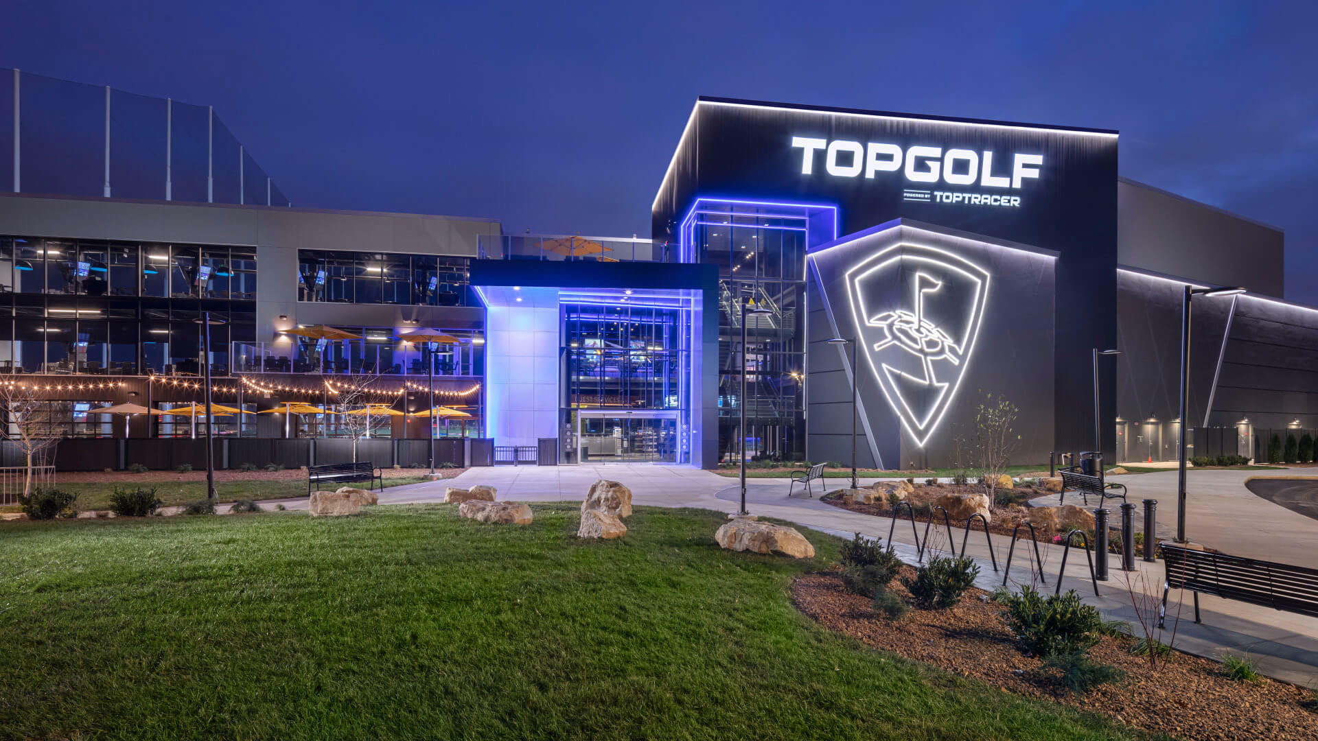 Exterior of Topgolf King of Prussia