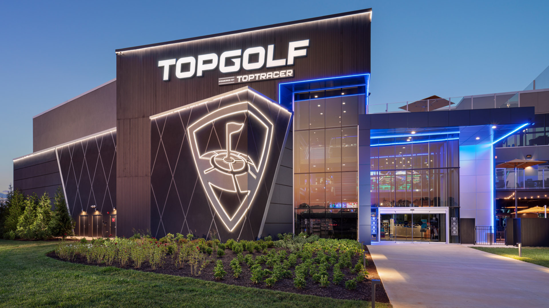 Exterior of Topgolf King of Prussia