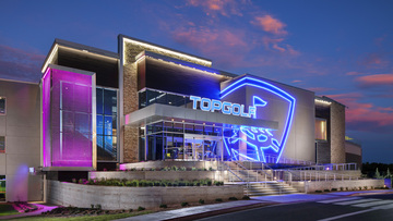 Exterior of Topgolf Oklahoma City Thumbnail