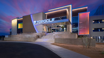 Exterior of Topgolf Tucson Thumbnail